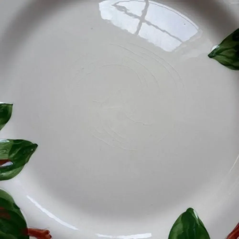 Vintage Franciscan Apple dinner plates USA 10.5” set of 5